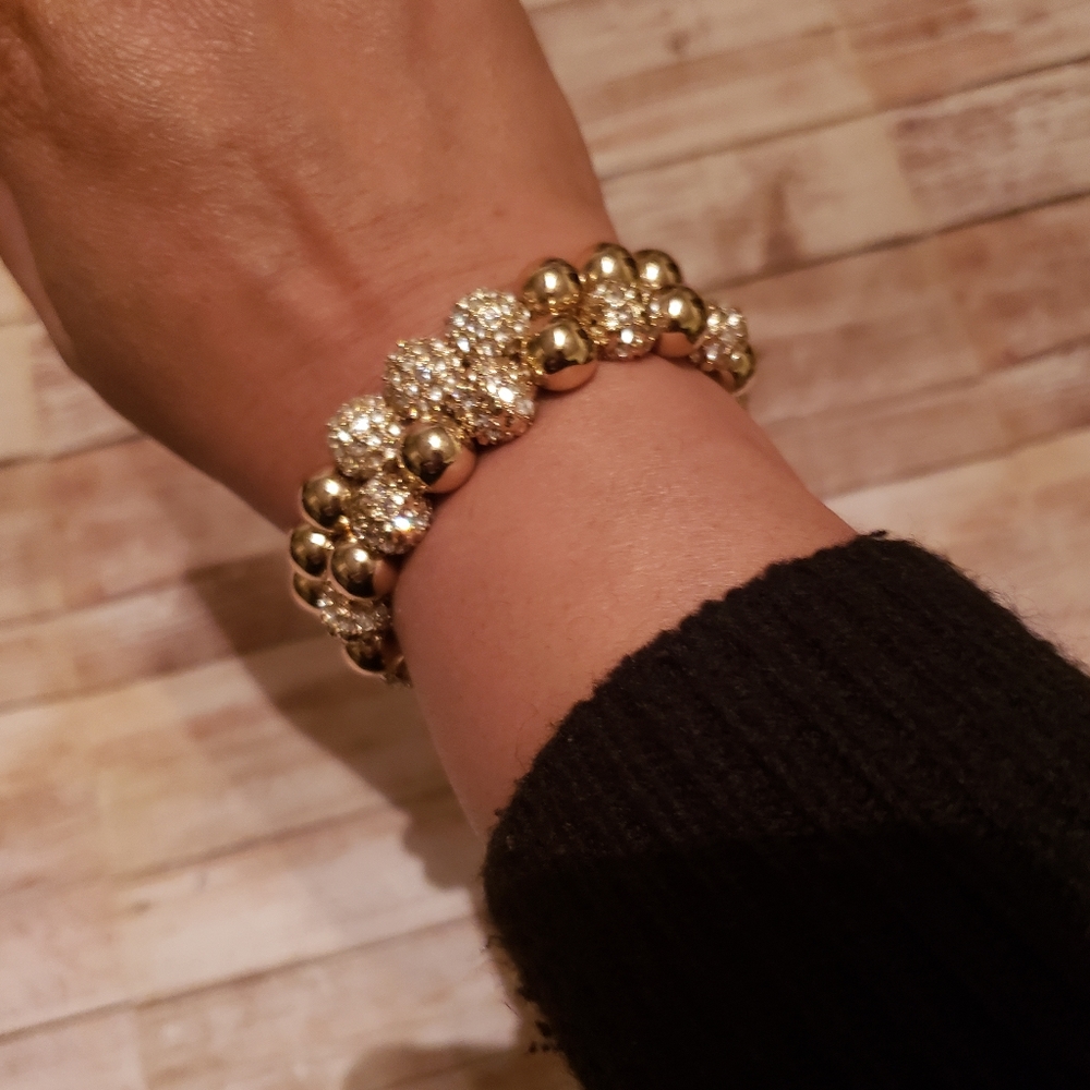 Pavé bracelet set - Picture 4 of 4